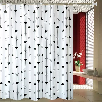Geometric Pattern Shower Curtain Thicken Waterproof Bathroom Bath Curtain Hanging PEVA Toilet Partition Screen Cortina Ducha
Geometric Pattern Shower Curtain Thicken Waterproof Bathroom Bath Curtain Hanging PEVA Toilet Partition Screen Cortina Ducha