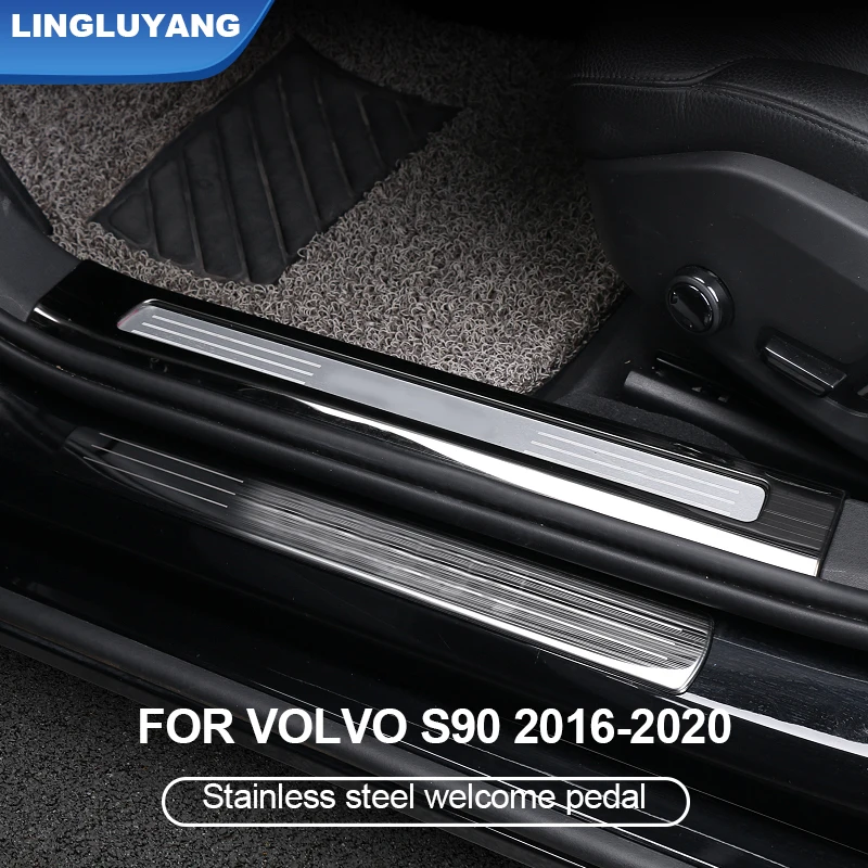 Suitable for Volvo S90 2016 2017 2018 2019 2020 2021 2022 Threshold bar Welcome pedal trim strip Car accessories
Suitable for Volvo S90 2016 2017 2018 2019 2020 2021 2022 Threshold bar Welcome pedal trim strip Car accessories