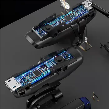 1 Pair One-Click Burst Fire Button Phone Game Trigger Anti-slip Button Phone Game Shooting Triggers for PUBG Game Accessories 
1 Pair One-Click Burst Fire Button Phone Game Trigger Anti-slip Button Phone Game Shooting Triggers for PUBG Game Accessories