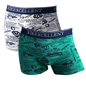 2pcs/lot Sexy Printed Men's Cotton Panties Boxer Hombre Underwear Fashion Middle Waist Men's Shorts Breathable Underwear 
2pcs/lot Sexy Printed Men's Cotton Panties Boxer Hombre Underwear Fashion Middle Waist Men's Shorts Breathable Underwear