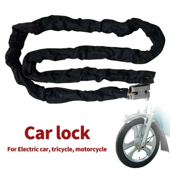 1.8m Universal With Cover Chain Lock Portable Rustproof Protective With 3 Keys Security Metal Anti Theft Motorbike Bicycle
1.8m Universal With Cover Chain Lock Portable Rustproof Protective With 3 Keys Security Metal Anti Theft Motorbike Bicycle