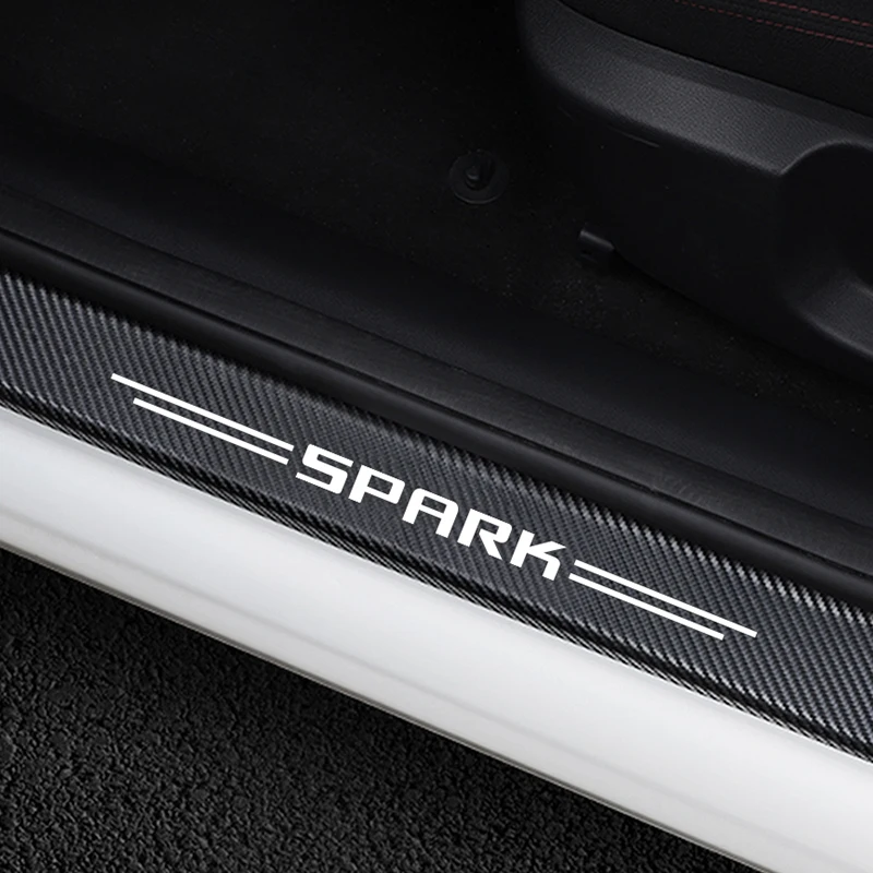 4PCS Car Door Sill Protector Sticker Autoparts For Chevrolet Spark Carbon Fiber Pedals Guards Anti-kick Scratch Door Accessories
4PCS Car Door Sill Protector Sticker Autoparts For Chevrolet Spark Carbon Fiber Pedals Guards Anti-kick Scratch Door Accessories