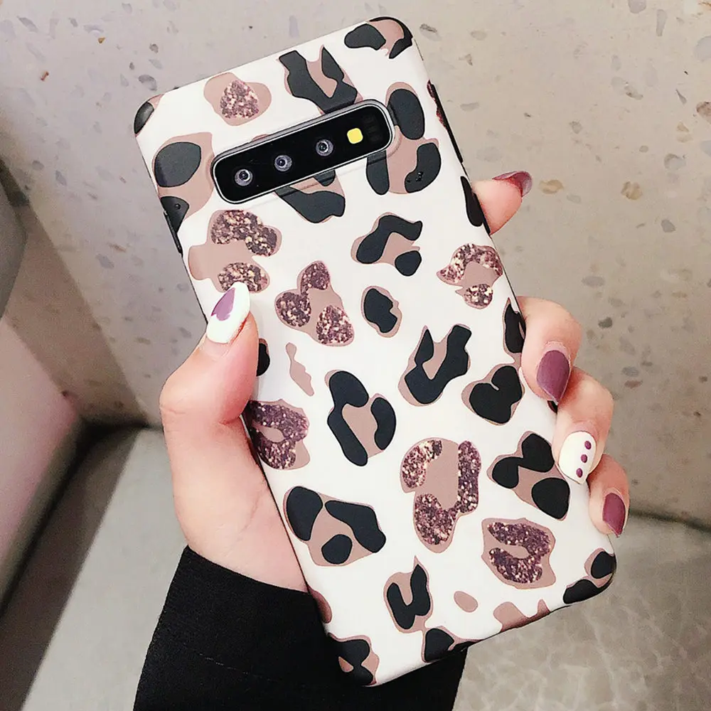 LAPOPNUT Phone Cases for Samsung Galaxy S10 S9 S8 Plus Leopard Print Slim Shockproof Flexible Matte Silicone Back Cover Coque
LAPOPNUT Phone Cases for Samsung Galaxy S10 S9 S8 Plus Leopard Print Slim Shockproof Flexible Matte Silicone Back Cover Coque
