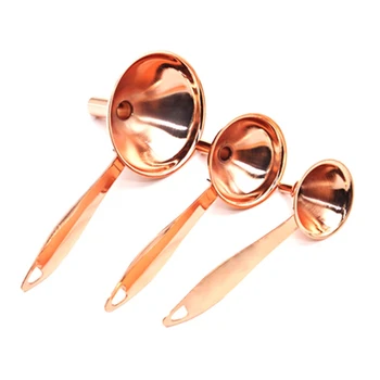 Best Set of 3 Stainless Steel Mini Funnels Kitchen Funnel for Liquids Spices Flour Salt Durable Kitchen Utensil
Best Set of 3 Stainless Steel Mini Funnels Kitchen Funnel for Liquids Spices Flour Salt Durable Kitchen Utensil