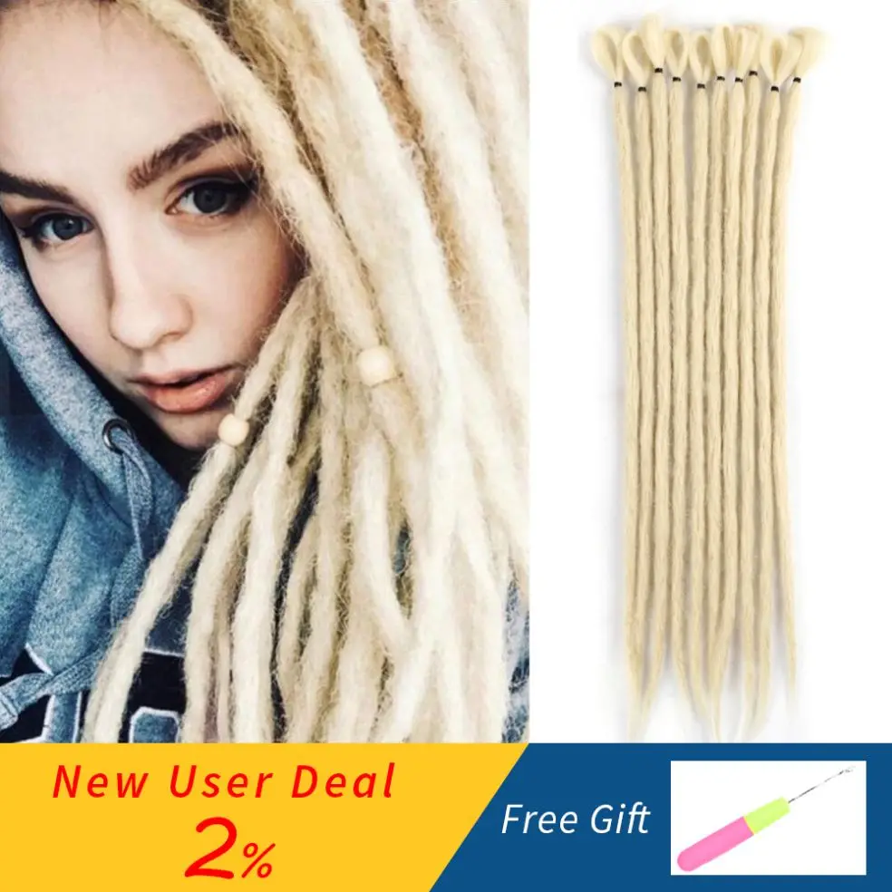 Belle Show Handmade Dreadlocks Hair Extensions For Women Synthetic Braiding Hair Crochet Braids Styles Faux Locs Crochet Braids
Belle Show Handmade Dreadlocks Hair Extensions For Women Synthetic Braiding Hair Crochet Braids Styles Faux Locs Crochet Braids