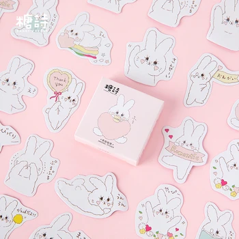 45Pcs/Pack Cream Rabbit Boxed Diary Stickers Decoracion Scrapbooking Flakes DIY Office Stationery School Supplies
45Pcs/Pack Cream Rabbit Boxed Diary Stickers Decoracion Scrapbooking Flakes DIY Office Stationery School Supplies