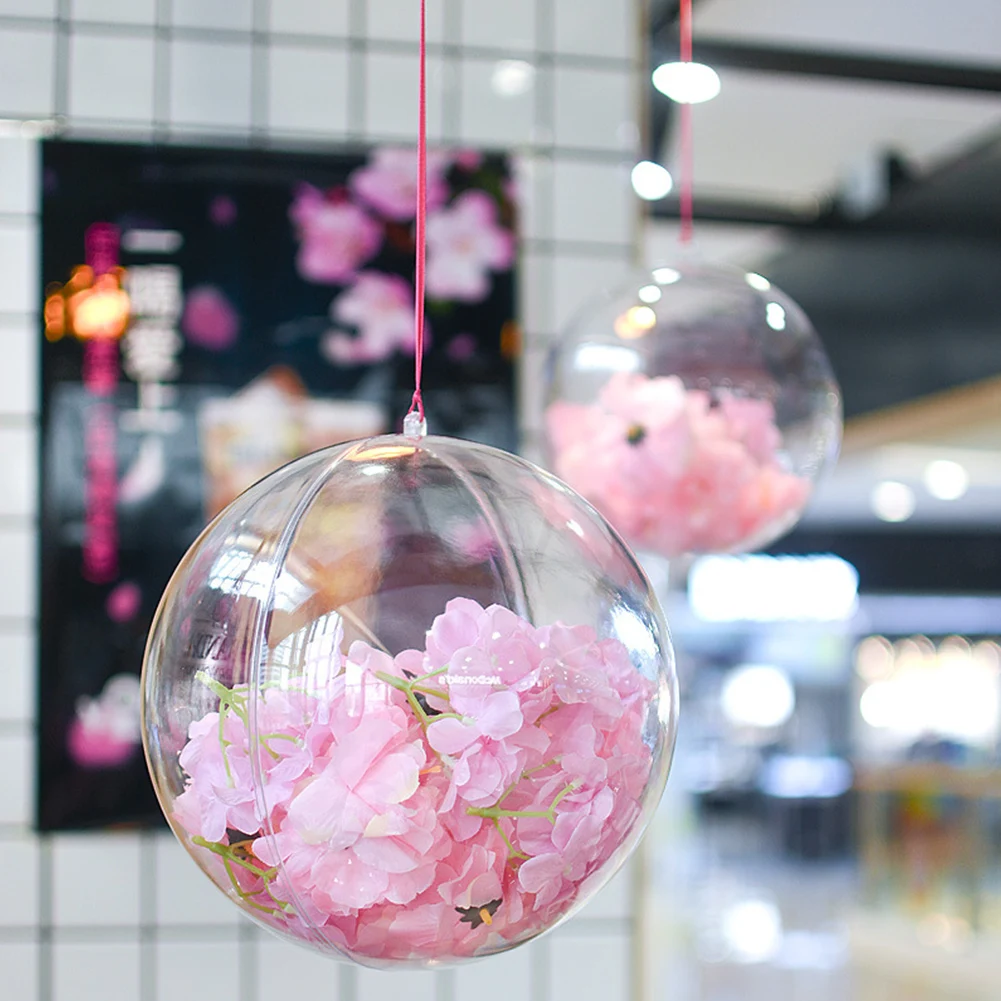 20Pcs Xmas Tree Party Supplies Christmas Tree Decorative Ball Transparent Open Plastic Clear Bauble Ornament Present Candy Box
20Pcs Xmas Tree Party Supplies Christmas Tree Decorative Ball Transparent Open Plastic Clear Bauble Ornament Present Candy Box