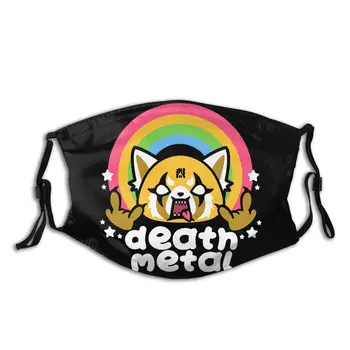 Death Metal Aggretsuko Retsuko Reusable Face Mask Anti Bacterial Dustproof Protection Cover Respirator Muffle Mask with Filters
Death Metal Aggretsuko Retsuko Reusable Face Mask Anti Bacterial Dustproof Protection Cover Respirator Muffle Mask with Filters