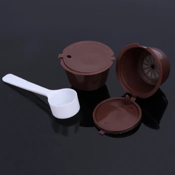 

Reusable Coffee Capsules Cup Filter For Dolce Gusto Refillable Brewers Nescafe Dropship