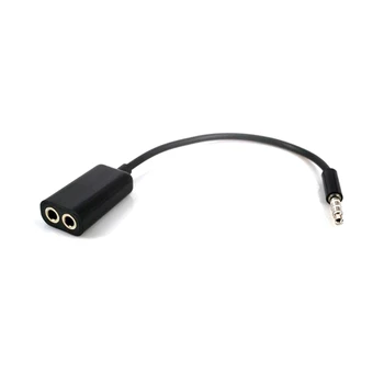 Dual Female Earphone Headphone Splitter Cable Standard 3.5mm Jack Universal Audio Cable Y Splitter Adapter 
Dual Female Earphone Headphone Splitter Cable Standard 3.5mm Jack Universal Audio Cable Y Splitter Adapter