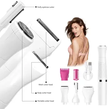 4 in 1 Hair Removal Kit Eyebrow Removal for women Included Facial Shaver &Nose Hair Remove &Eyebrow Removal and Bikini
4 in 1 Hair Removal Kit Eyebrow Removal for women Included Facial Shaver &Nose Hair Remove &Eyebrow Removal and Bikini