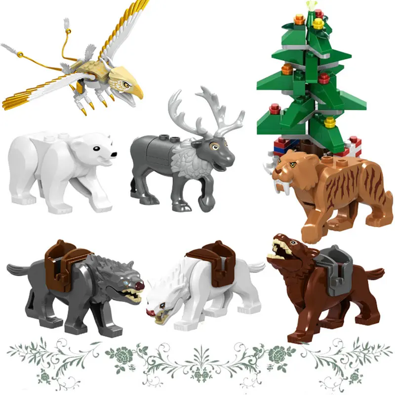 Duploed Series Snow Panther Crocodile Jurassic World Animal Legoing Model Figures Building Blocks Dinosaur Toys for Childrens
Duploed Series Snow Panther Crocodile Jurassic World Animal Legoing Model Figures Building Blocks Dinosaur Toys for Childrens