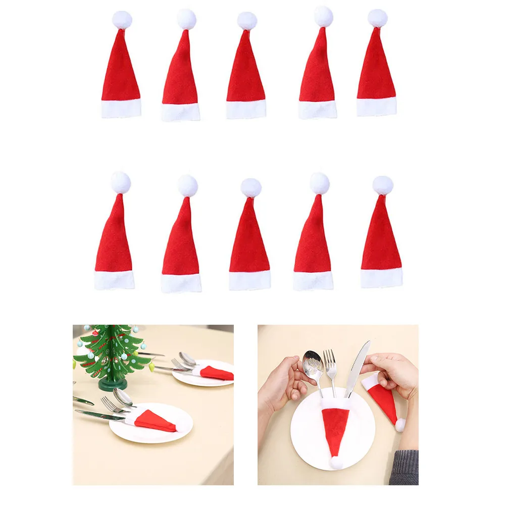 #L5 Hot Sale 2019 1PC Christmas Decorative tableware Knife Fork Set Lovely Christmas Hat Storage Tool enfeites de natal
#L5 Hot Sale 2019 1PC Christmas Decorative tableware Knife Fork Set Lovely Christmas Hat Storage Tool enfeites de natal