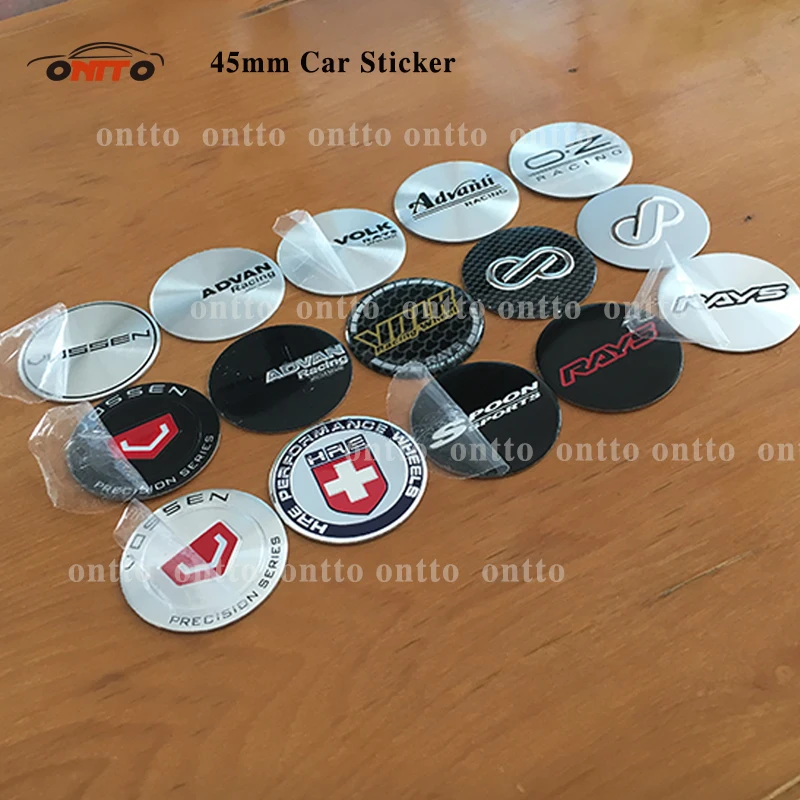 20PCS 45MM Wheels Center Cap Stickers VOSSEN OZ ADVAN RACING VOLK SPOON WORK LOGO Sticker Auto Wheel Center Label emblem rim
20PCS 45MM Wheels Center Cap Stickers VOSSEN OZ ADVAN RACING VOLK SPOON WORK LOGO Sticker Auto Wheel Center Label emblem rim