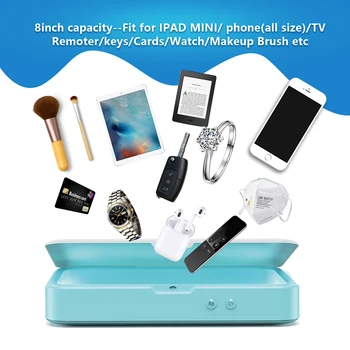 New! High Quality Household UV Sterilizer Box Mask Sanitizer Disinfection Box with Face Mask Comestic Tool Disinfection Machine
New! High Quality Household UV Sterilizer Box Mask Sanitizer Disinfection Box with Face Mask Comestic Tool Disinfection Machine