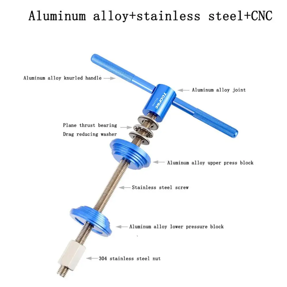 TOOPRE Mountain Bike Central Shaft Installation Press-in Wrist Set Tool Professional Headset Press-in Tool BB Bike Accessories
TOOPRE Mountain Bike Central Shaft Installation Press-in Wrist Set Tool Professional Headset Press-in Tool BB Bike Accessories