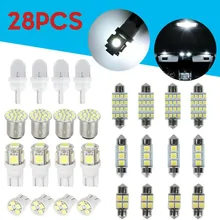 28x Car Interior LED Light Bulbs Kit For Map Dome License Plate Lamp Accessories 1157 1206 22smd Cornering And Brake LEDs
28x Car Interior LED Light Bulbs Kit For Map Dome License Plate Lamp Accessories 1157 1206 22smd Cornering And Brake LEDs