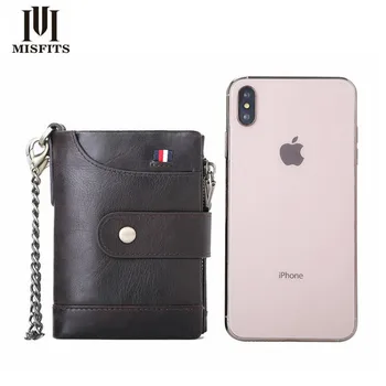 MISFITS Cow Leather Men Wallets with Coin Pocket Vintage Male Purse Function Luxury Short Clutch Bag Fashion Bifold Handmade
MISFITS Cow Leather Men Wallets with Coin Pocket Vintage Male Purse Function Luxury Short Clutch Bag Fashion Bifold Handmade