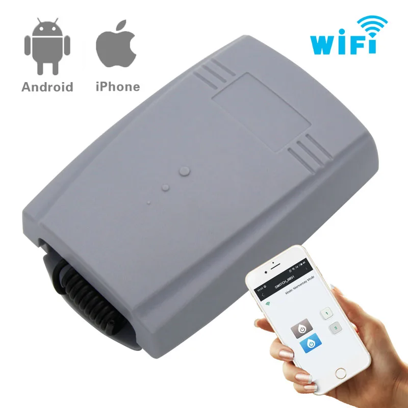 WiFi Switch Garage Door Controller for Auto Garage Door Opener APP Remote Control Smart Home Control Switch for Automatic Door
WiFi Switch Garage Door Controller for Auto Garage Door Opener APP Remote Control Smart Home Control Switch for Automatic Door