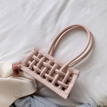 Hollow Out PU Leather Shoulder Bags For Women 2020 Spring Fashion Handbags Female Candy Color Lady Travel Bag
Hollow Out PU Leather Shoulder Bags For Women 2020 Spring Fashion Handbags Female Candy Color Lady Travel Bag