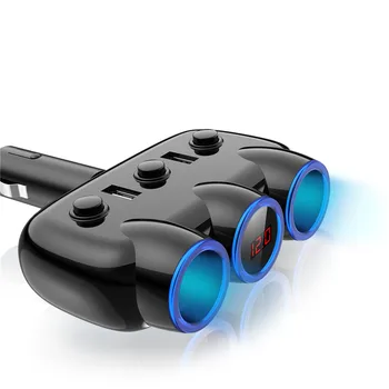 Car Cigarette Lighter Socket Splitter Plug LED USB Charger Adapter 3.1A 100W 12 to 24V Detection For Phone MP3 DVR Accessories
Car Cigarette Lighter Socket Splitter Plug LED USB Charger Adapter 3.1A 100W 12 to 24V Detection For Phone MP3 DVR Accessories