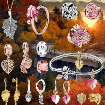 Glass Leaf Ring Oak Acorn Leafs Earrings Dangle Pendant Necklace Decorative Leaves Clip Fit DIY Original Charm Bracelet
Glass Leaf Ring Oak Acorn Leafs Earrings Dangle Pendant Necklace Decorative Leaves Clip Fit DIY Original Charm Bracelet