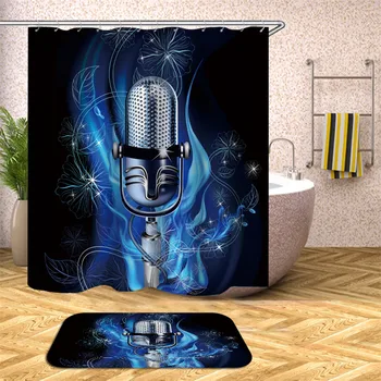 Blue pattern 3D bathroom shower curtain polyester waterproof fabric knitted polyester shower curtain for home decoration
Blue pattern 3D bathroom shower curtain polyester waterproof fabric knitted polyester shower curtain for home decoration