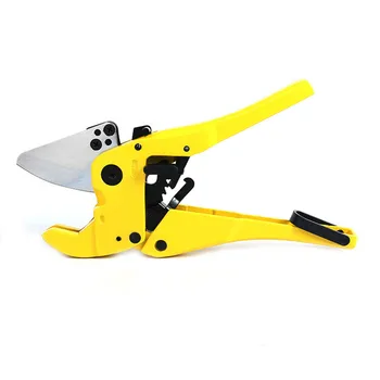 PVC Pipe Cutters One-hand Fast Pipe Cutters Tool Manganese Steel Multifunction Labor-saving Cutter ZJ55
PVC Pipe Cutters One-hand Fast Pipe Cutters Tool Manganese Steel Multifunction Labor-saving Cutter ZJ55