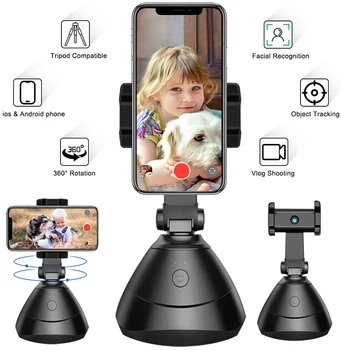 All-in-one Selfie Video Smart Shooting Camera Automatically Face Object Tracking 360°Horizontal Rotation Phone Stand Holder
All-in-one Selfie Video Smart Shooting Camera Automatically Face Object Tracking 360°Horizontal Rotation Phone Stand Holder