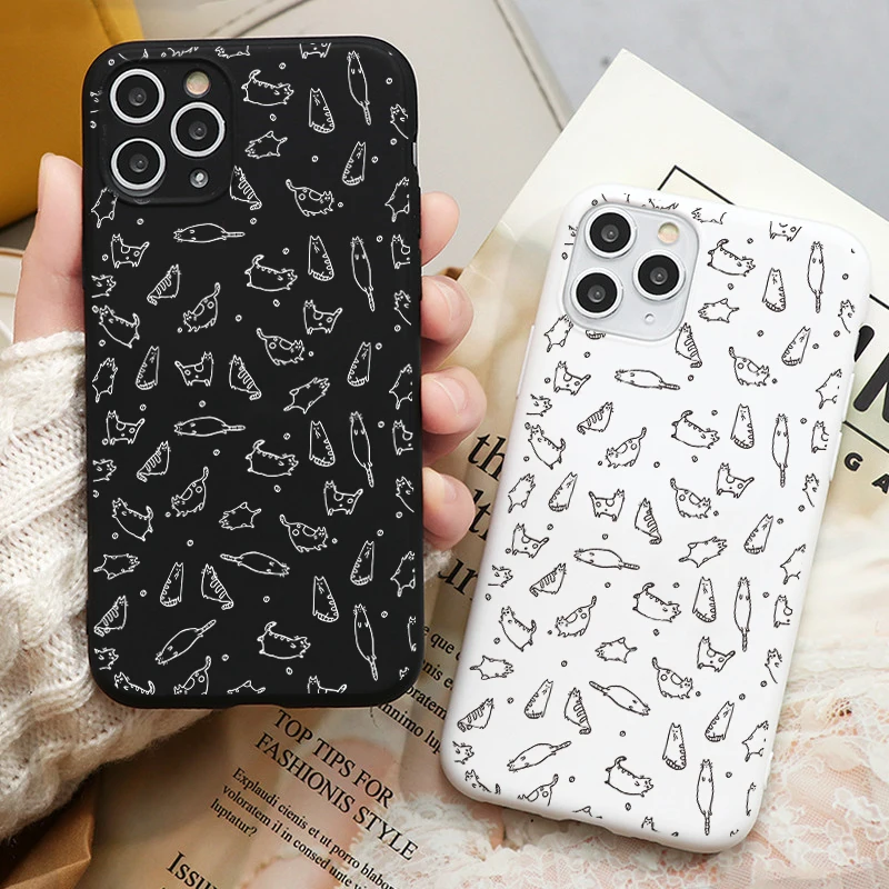 2020 г. брендовый милый женский чехол для телефона с милой кошкой MR.TREE Tide iPhone X XS Max XR 7