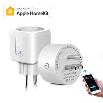 EU US Homekit App Smart life WiFi Smart Socket Plug Siri Voice Control Wall Outlet Remote Timing For Apple IOS No Hub Required
EU US Homekit App Smart life WiFi Smart Socket Plug Siri Voice Control Wall Outlet Remote Timing For Apple IOS No Hub Required