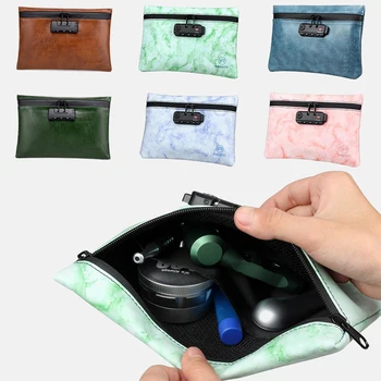 1PCS Waterproof Smoking Smell Proof Bag For Herb Odor Proof Stash Container Case Storage Leather Tobacco With Combination Lock 
1PCS Waterproof Smoking Smell Proof Bag For Herb Odor Proof Stash Container Case Storage Leather Tobacco With Combination Lock