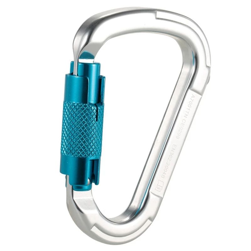 ABUO-D-Shape Climbing Carabiner Screw Lock Protection Rock Climbing Camping Hiking Rappelling Carabiner Outdoor Tools
ABUO-D-Shape Climbing Carabiner Screw Lock Protection Rock Climbing Camping Hiking Rappelling Carabiner Outdoor Tools