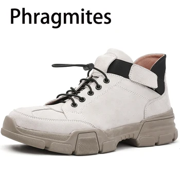Phragmites High Quality Fashion Winter Men's Martin Boots Warm Working Boots Lace Up Men's Desert Boots Round Toe High Top Shoes 
Phragmites High Quality Fashion Winter Men's Martin Boots Warm Working Boots Lace Up Men's Desert Boots Round Toe High Top Shoes