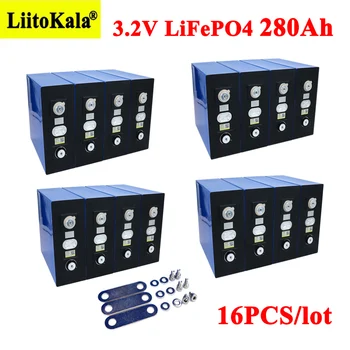16x 3.2V 280Ah LiFePO4 batteries DIY 4s 12V 24V 280AH Rechargeable battery pack for Electric car RV Solar Energy storage system
16x 3.2V 280Ah LiFePO4 batteries DIY 4s 12V 24V 280AH Rechargeable battery pack for Electric car RV Solar Energy storage system