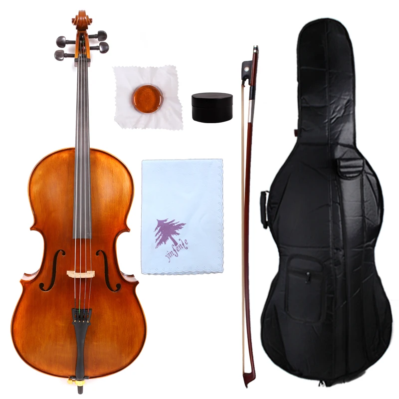 Yinfente 1/4 Cello For Child Maple Spruce Cello Advance model Hand made Cello Bag Bow #CL1
Yinfente 1/4 Cello For Child Maple Spruce Cello Advance model Hand made Cello Bag Bow #CL1