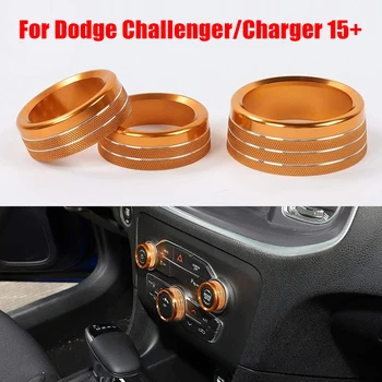 3pcs Air Condition&Volume Switch Knob Trim Ring For Dodge Challenger/Charger 2015-2019 Car Replacement Accessories
3pcs Air Condition&Volume Switch Knob Trim Ring For Dodge Challenger/Charger 2015-2019 Car Replacement Accessories