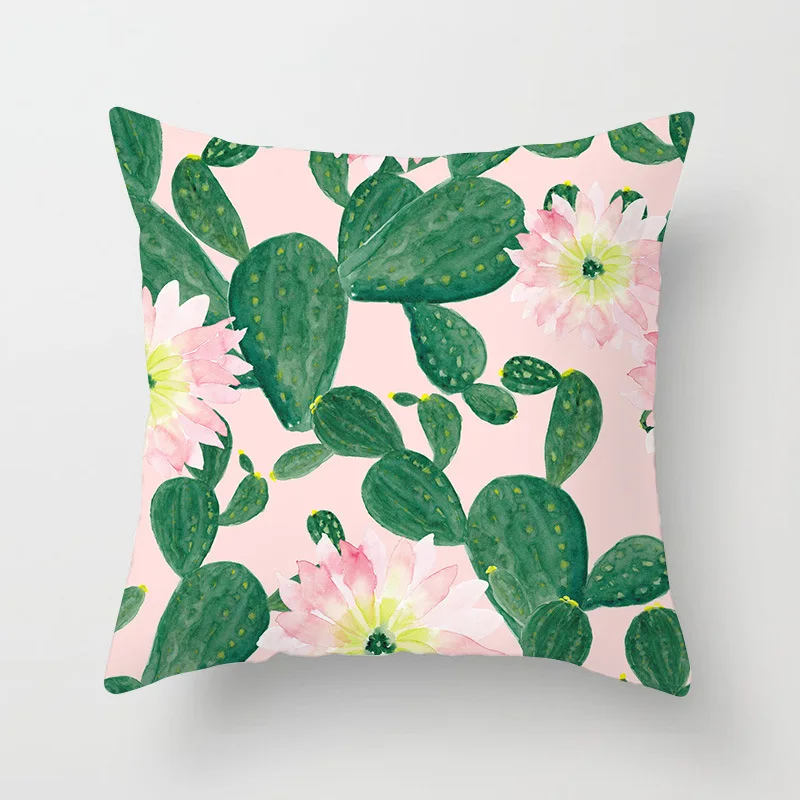 Tropical Plant Pillow Cover Cactus Series Pillow Cases Floral Printed Pillows Decor Home Cushion Cover Livingroom Decoration
Tropical Plant Pillow Cover Cactus Series Pillow Cases Floral Printed Pillows Decor Home Cushion Cover Livingroom Decoration