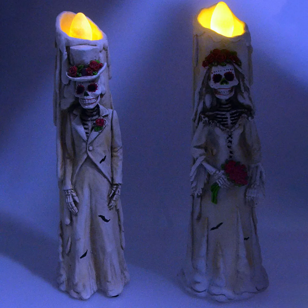 1 Pair Bar Simulation Vintage Props Bride Groom Shape Dining Table Halloween Candle Lamp Desktop Party Led Electronic KTV
1 Pair Bar Simulation Vintage Props Bride Groom Shape Dining Table Halloween Candle Lamp Desktop Party Led Electronic KTV