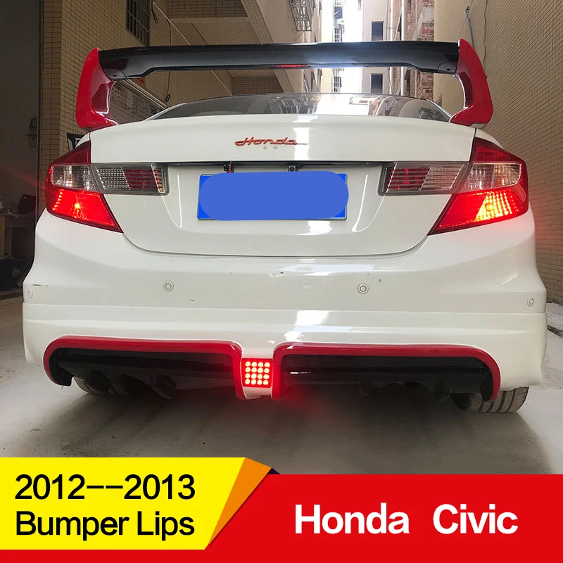 Use for honda civic rear bumper lips 2012 2013 year Car refitting rear Body kit with light Bumper Lips accessories
Use for honda civic rear bumper lips 2012 2013 year Car refitting rear Body kit with light Bumper Lips accessories