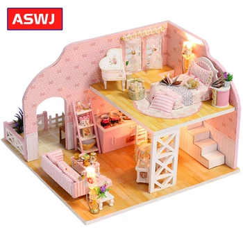 Roombox DIY Cabin Handmade Dollhouse With Furnitures Wooden House Toys For Children Christmas Birthday Gifts Miniatures 1/24
Roombox DIY Cabin Handmade Dollhouse With Furnitures Wooden House Toys For Children Christmas Birthday Gifts Miniatures 1/24