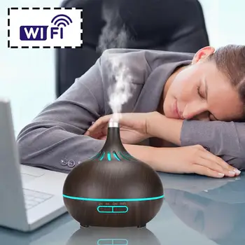 400mL Aromatherapy Machine WiFi Timing Aroma Colorful Flash Night Light Essential Oil Diffuser Ultrasonic Mist Air Humidifier
400mL Aromatherapy Machine WiFi Timing Aroma Colorful Flash Night Light Essential Oil Diffuser Ultrasonic Mist Air Humidifier