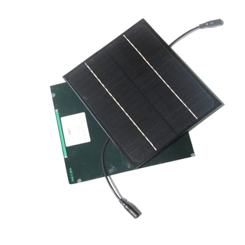 6W 18V Mono Solar Cell Module+5521DC Cable DIY Solar Panel System For 12V Battery Charger Education Kits High Quailty
6W 18V Mono Solar Cell Module+5521DC Cable DIY Solar Panel System For 12V Battery Charger Education Kits High Quailty
