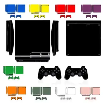 Ten Pure Clean Solid Colors Vinyl Skin Sticker Protector for Sony PS3 Slim PlayStation 3 Slim and 2 controller skins Stickers
Ten Pure Clean Solid Colors Vinyl Skin Sticker Protector for Sony PS3 Slim PlayStation 3 Slim and 2 controller skins Stickers