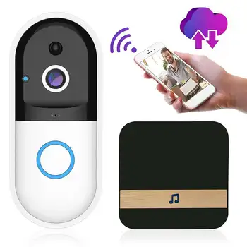 1080P WiFi Doorbell Camera Waterproof HD Video Door Bell Motion Detector Smart Wireless Doorbell with Camera Night Vision
1080P WiFi Doorbell Camera Waterproof HD Video Door Bell Motion Detector Smart Wireless Doorbell with Camera Night Vision