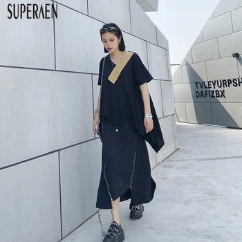 SuperAen Europe Short-Sleeved T-shirt Female Summe New 2020 Women T Shirts Europe Fashion Casual Cotton Women Clothing
SuperAen Europe Short-Sleeved T-shirt Female Summe New 2020 Women T Shirts Europe Fashion Casual Cotton Women Clothing