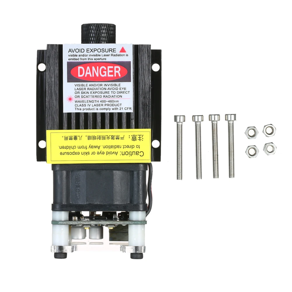 5500mW EleksMaker 405-445NM Blue Laser Module 2.54-3P TTL/PWM Modulation for DIY Carving Engraving Machine Engraver Accessory
5500mW EleksMaker 405-445NM Blue Laser Module 2.54-3P TTL/PWM Modulation for DIY Carving Engraving Machine Engraver Accessory