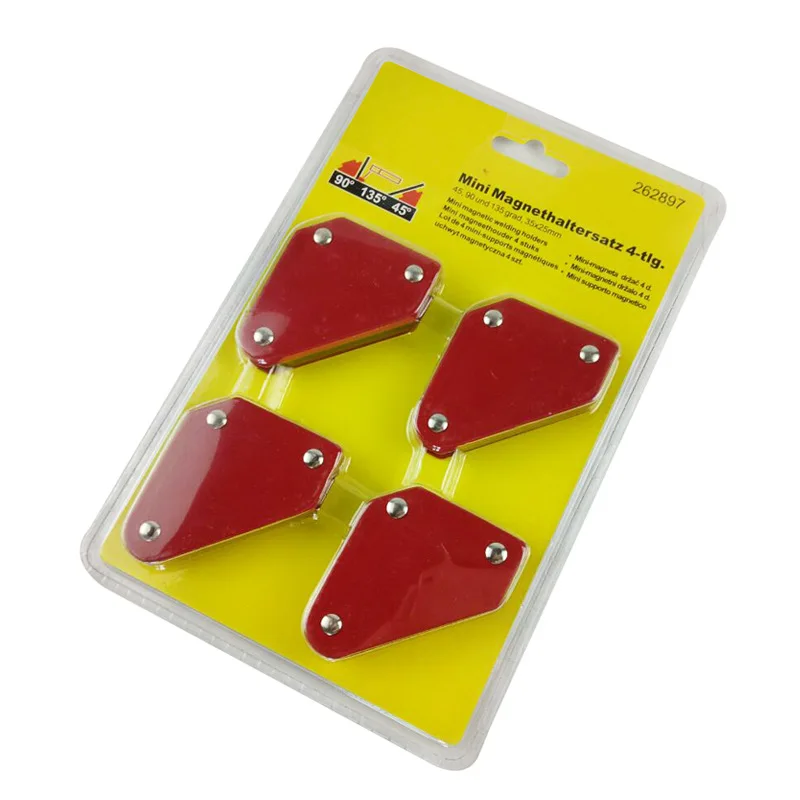 4 Pcs/set Triangle Welding Positioner 9Lb Magnetic Holder Strong Angle Soldering Locator Tools
4 Pcs/set Triangle Welding Positioner 9Lb Magnetic Holder Strong Angle Soldering Locator Tools