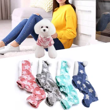 Dog Hoodies Jumpsuit for Small Dog Puppy Star Shaped Soft Coral Velvet Winter Hooded Pajamas Tracksuit Outfits Sportswear
Dog Hoodies Jumpsuit for Small Dog Puppy Star Shaped Soft Coral Velvet Winter Hooded Pajamas Tracksuit Outfits Sportswear