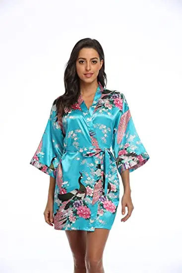 2015 Silk Kimono Robe Bathrobe Women Satin Robe Robe Longue Femme For Women Night Sexy Robes Night Grow For Bridesmaid Summer 2015 Silk Kimono Robe Bathrobe Women Satin Robe Robe Longue Femme For Women Night Sexy Robes Night Grow For Bridesmaid Summer